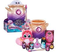 Famosa - My Magic Mixies, peluche rose, jouet magique interactif, avec potions, lumières et sons (MGX00000) FAMOSA