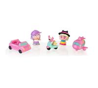 GPToys Jouet Trotties Tiny Pack 5 – 5 micro figurines exclusives avec véhicules (TFT26000)