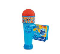 Famosa - Pistes de Blue et Tun, Microphone Bleu de Jouet du célèbre Chien Blues Clus, avec la Chanson de la série Infantile de Dessins pour Enfants (3 Ans) (BLU11000)
