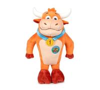 Famosa Softies Grand Prix 760024283 Peluche Vachette María Fernanda 28 cm Personnage de l'émission de télévision Grand Prix, idée Cadeau, Jouet Officiel, Convient à Tous Les âges, célèbre