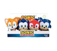 Famosa Softies - Peluche Sonic 22 centimètres, 3 modèles Disponibles, y Compris Tails et Knuckles, hérisson Bleu de Jeux vidéo Classiques, garçons et Filles + 1 an, expédition aléatoire (760021805)