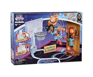Famosa Space Jam Super Dunks 700016841 Jouet Terrain de Basket-Ball, Multicolore, à partir de 4 Ans.