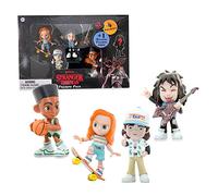 Famosa - Stranger Things Magic Capsules, Lot de 5 Figurines, Lucas, Max, Dustin et Eddie Plus 1 Figurine Surprise, Collection, modèle aléatoire (700017640)