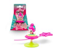 famosa Toupie Danseuse Twiky 6 cm avec Spinner pour la Faire Tourner ! Modèles Assortis
