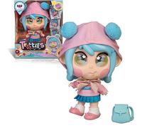 Trotties, Mia, Ville Tokyo, Poupée voyageuse Issue de la série animée, Yeux Emojis, Sac à Dos et Carte, Jouets pour Enfants à partir de 3 Ans, GIOCHI PREZIOSI, TFT01