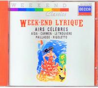 Week-end d'opéra – airs célèbres – Universal Music Group