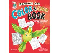 Famous Art Color & Cook Book