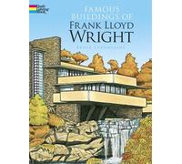 Famous Buildings of Frank Lloyd Wright Coloring Book