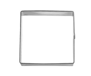 Famous Design Emporte-pièce en Forme de carré, Acier Inoxydable, Silver, 5,1 x 5,1 x 1,5 cm