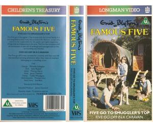 Famous Five - Five Go to Smuggler's Top/Five Go Off In A Caravan [VHS][1978]