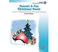 Famous & Fun Christmas Duets 2: 7 Duets for One Piano, Four Hands