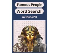 FAMOUS PEOPLE WORD SEARCH: Easy to read content about famous people ,6x9 inches, 110 pages, 55 puzzles. find famouspeople.