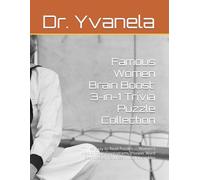 Famous Women Brain Boost: 3-in-1 Trivia Puzzle Collection: 45 Easy-to-Read Puzzles - Women's History Trivia Cryptograms, Pioneer Word Searches & Trailblazer Word Scrambles
