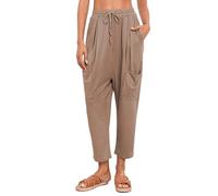 Famulily Sarouel surdimensionné pour femme avec cordon de serrage extensible et poches S-XXL