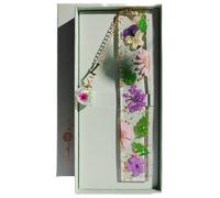 Famweylami Cadeau Noël Femme Marque-pages Personnalisé Originale 26 Lettres, Lecture Cadeau Lumineux, pour Maîtresse Copine Fille Mère Grand-Mère, Fête et Anniversaire, avec Coffret Cadeau-L