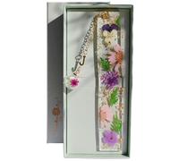 Famweylami Cadeau Noël Femme Marque-pages Personnalisé Originale 26 Lettres, Lecture Cadeau Lumineux, pour Maîtresse Copine Fille Mère Grand-Mère, Fête et Anniversaire, avec Coffret Cadeau-J