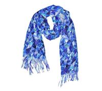 famyily Diamonds Châles et enveloppements bleu roi jolie écharpe douce imitation cachemire pour cadeaux de vacances