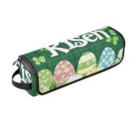 famyily Sac de voyage pour outils de cheveux chauds avec tapis en fer, étui de transport portable pour outils chauds, fer à friser, fers plats, volumisateur, coiffeur, jour de Pâques, œufs de Pâques