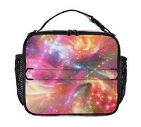 famyily Sacs à déjeuner colorés fantastiques River of Stars pour adultes résistant à l'eau Boîte à déjeuner pour adulte Garde les aliments au chaud Sacs isothermes pour l'école/pique-nique