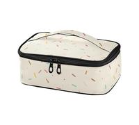 famyily Une illustration pastel minimaliste de petits sacs à déjeuner éparpillés Sac fourre-tout isotherme pour homme Mini glacière isotherme