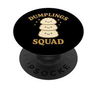 Fan amusant de Dumplings de Dumpling Squad PopSockets PopGrip Adhésif