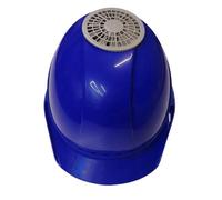 Fan Built Hard Hat, USB Cooling Safety Helmet, 28.5x22.5x16cm/11.22x8.86x6.3 inches, Adjustable Outdoor Work Headgear with Ventilation Design, Personal Coolings Hat, for Construction Work Outdoor Use