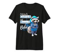 Fan C'est Marseille Bébé Humour Raton Laveur Rap T-Shirt Haut de Gamme