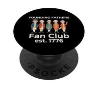 Fan Club des pères fondateurs 1776 PopSockets PopGrip Adhésif