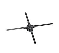 Fan d’hologramme 3D Éye nue Eye 3D Projection holographique LED lampe suspendue d'imagerie aérienne suspendue suspendue machine de publicité stéréo épissure d'épissure de ventilateur 65cm Expérience v