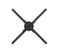 Fan d’hologramme 3D Machine de publicité holographique Eye Naked Eye 3D Écran de ventilateur 52 cm avec WIFI Mobile App DÉCORATIONS DE CONTRÔLE DES PARTIES NOUVELLES IMAGINATION Expérience visuelle im