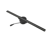 Fan d’Hologramme 3D Projecteur 3D Holographique 16,5 Pouces 2000x224 avec 224 Perles Lumineuses LED for La Publicité en Magasin pour Les enseignes de Magasin d'affaires, Bar, Casino, fête