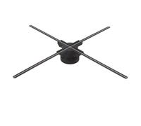 Fan d’Hologramme 3D Projecteur Holographique 3D À Réponse Rapide, Résolut 1600 X 720, Grand Écran De 60 Cm, Ventilateur LED Holographique pour Les enseignes de Magasin d'affaires, Bar, Casino, fête