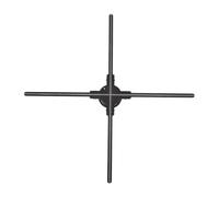 Fan d’Hologramme 3D Projecteur Holographique 3D F56/8G, Ventilateur De Projection Holographique 3D for Exposition, Boutique, Bar, Fête pour Les enseignes de Magasin d'affaires, Bar, Casino, fête