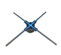 Fan d’Hologramme 3D, Projecteur vidéo d'animation 3D projecteur 3D holographique à l'œil Nu for Magasin Salon Exposition Centre Commercial Vacances pour Les magasins Professionnels, Les magasins, Les