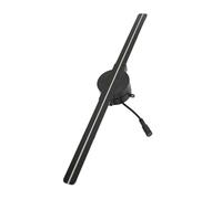 Fan d’hologramme 3D Ventilateur Holographique 3D 16,5 Pouces 2000x224 Projecteur 3D Avec 224 Perles Lumineuses LED For La Publicité En Magasin pour les enseignes de magasin d'affaires, bar, casino, fê