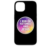 Fan de cétogène chrétien I Rung on Ketone et Jésus-Christ pour Femme Coque pour iPhone 13