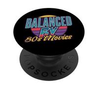 Fan de cinéma rétro années 80 Classics Movie Lover PopSockets PopGrip Adhésif