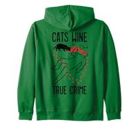 Fan de crime amusant pour les amoureux des chats Sweat à Capuche