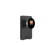 Fan de fruits à nectarine humoristique I Do My Best Work With The Pit Out PopSockets PopWallet pour MagSafe