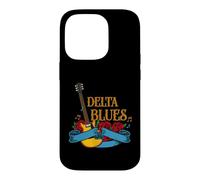 Fan de Guitariste et de Musique Rock ou Delta Blues Coque pour iPhone 14 Pro