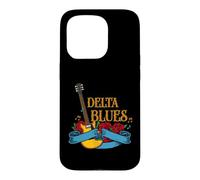 Fan de Guitariste et de Musique Rock ou Delta Blues Coque pour iPhone 15 Pro