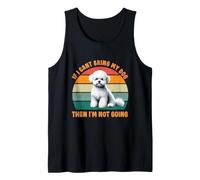 Fan de If I Can't Bring My Bichon Frise Dog I'm Not Going Dogs Débardeur