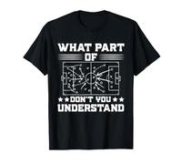 Fan de Jeu Vintage Amusant avec Inscription « What Part Don't You Understand » T-Shirt