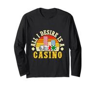 Fan De Jeux D'argent All I Desire Is A Casino Manche Longue