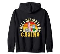 Fan De Jeux D'argent All I Desire Is A Casino Sweat à Capuche