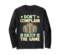 Fan De Jeux D'argent Don´t Complain Enjoy The Game Casino Manche Longue