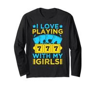 Fan De Jeux D'argent Love Playing With My Girls Casino Manche Longue