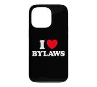 Fan de l'organisation de gouvernance de la fiducie à But Non lucratif Bylaw Love Funny Coque pour iPhone 13 Pro