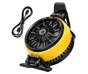 Fan de refroidissement du téléphone mobile - Bureau à main dispersé en arrière, à moitié handicapé - Instrument cool basé à la main - To-To-Ged dédié Blue Light Light Phone Filer Muted Radiateurs