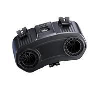 Fan De Taille Rechargeable À 10 Vitesses Clip-on Refroidissement Pour Le Camping Extérieur Randonnée De Pêche La Pêche La Taille Portable